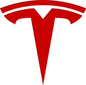 Tesla T-Logo Red
